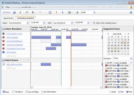 Calendario de disponibilidad (libre/ocupado) en 2026: Cómo compartir tu disponibilidad entre Google, Outlook y Microsoft 365