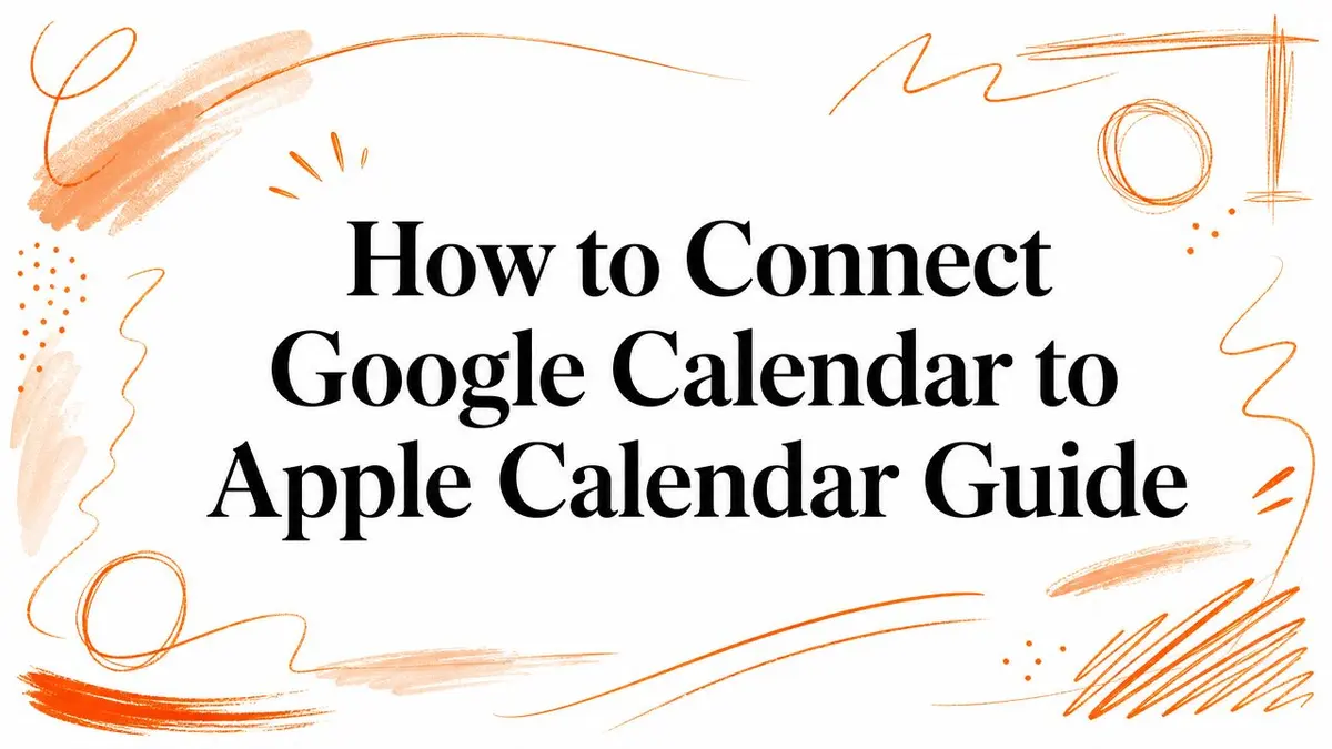GoogleカレンダーをAppleカレンダーに接続する方法ガイド
