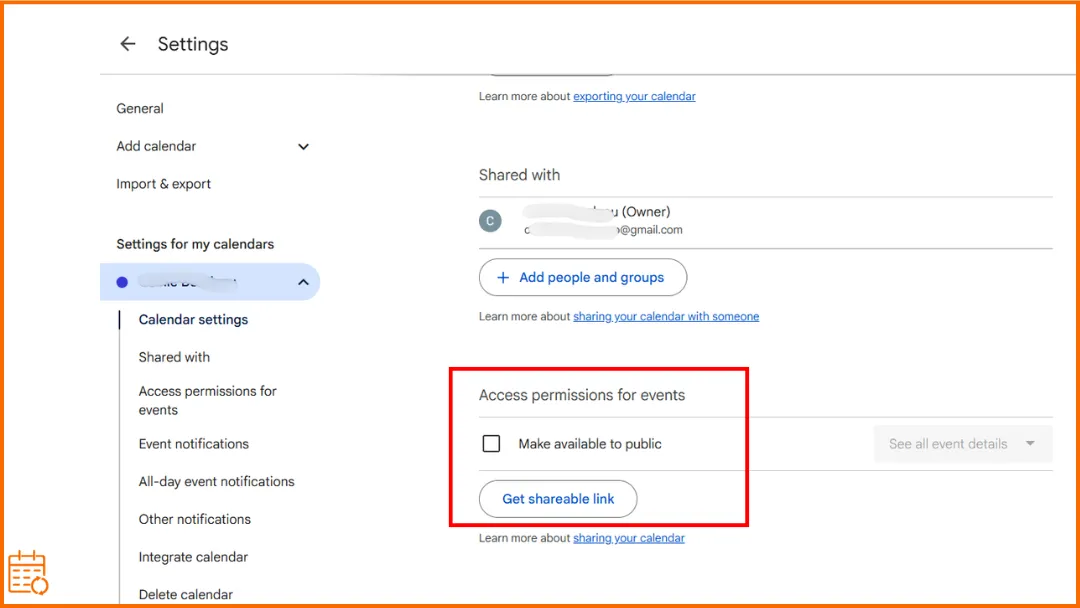 Cómo compartir Google Calendar (Guía 2026)