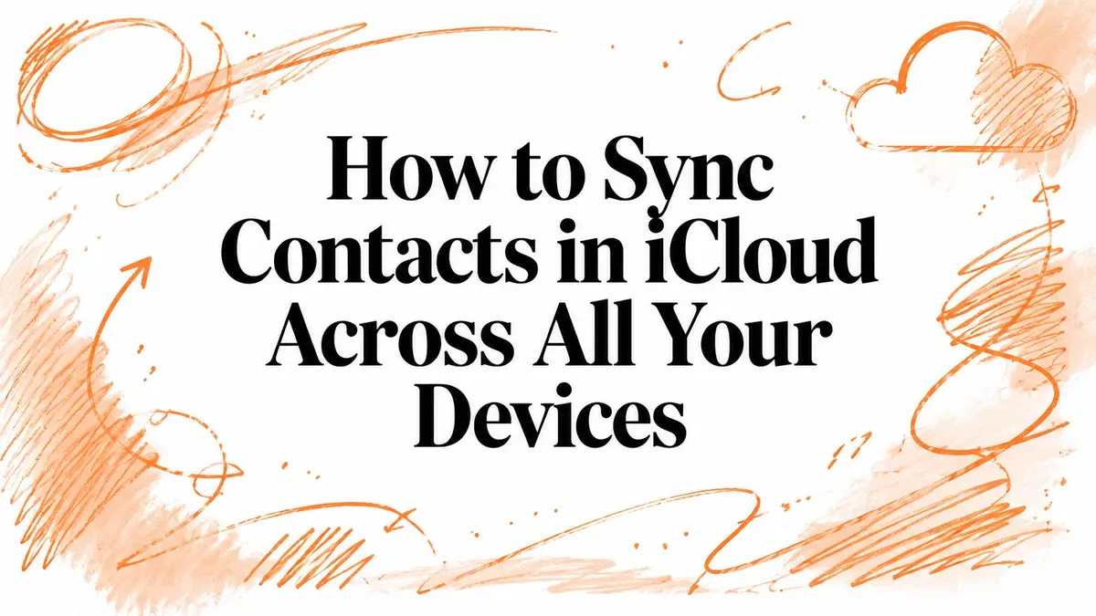 So synchronisieren Sie Kontakte in iCloud auf all Ihren Geräten