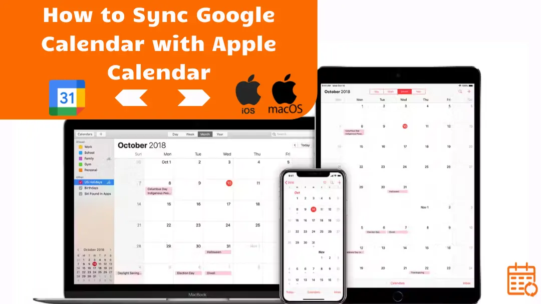 Cómo sincronizar Google Calendar con Apple Calendar (2026)