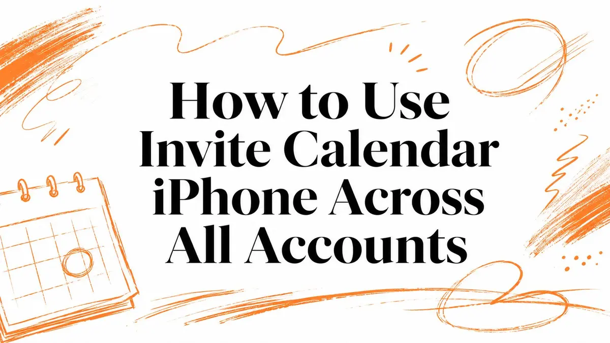 So nutzen Sie Einladungen im iPhone-Kalender über alle Konten hinweg