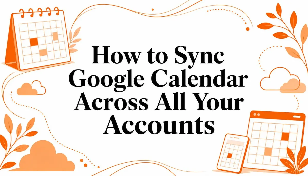 Comment synchroniser Google Calendar sur tous vos comptes