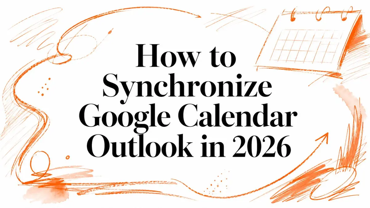 How to Synchronize Google Calendar Outlook in 2026