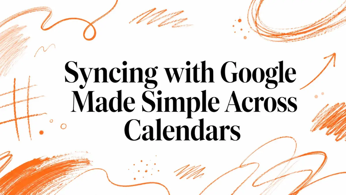 La sincronización con Google simplificada entre calendarios